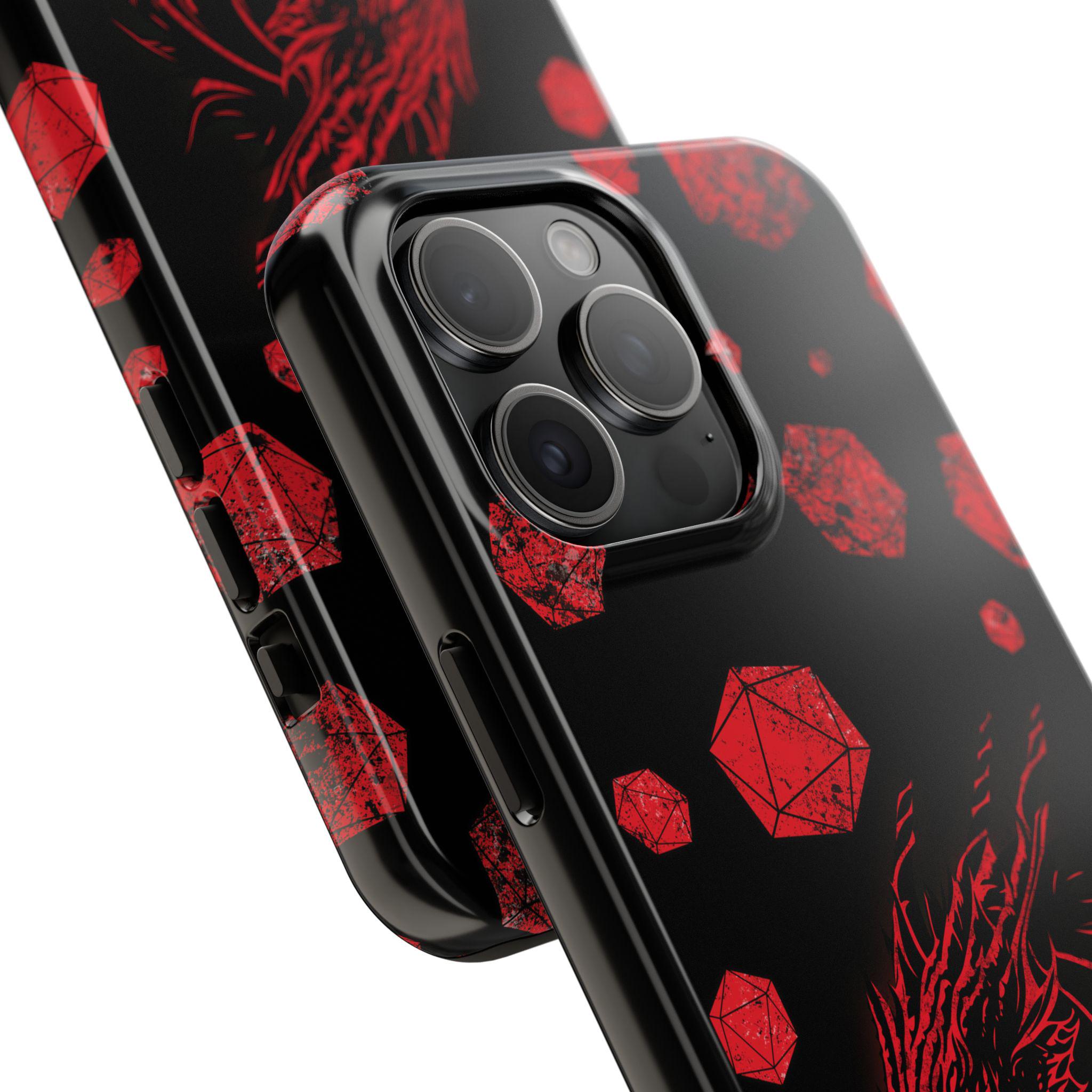 Dnd iPhone Tough Case: Dragon & Dice Pattern - Etsy