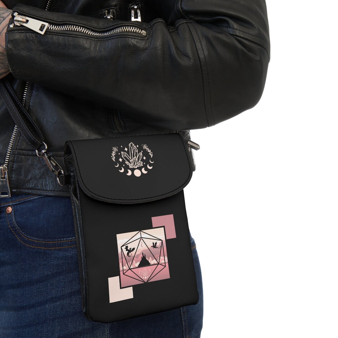 Dnd Phone Wallet, Leather Wallet, Dnd Gifts, Dnd Leather Wallet, Cell ...