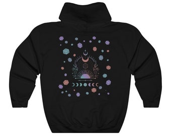 DnD Hooded Sweatshirt, DnD Hoodie, DnD Gifts, D20 Dice Gifts, Dice Hoodie, DnD Dice Hoodie, DM Gifts, Trendy Hoodie, Moon