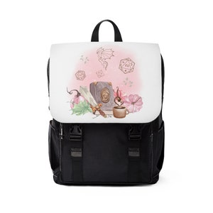 DnD Oxford Canvas Backpack: Fall Decor Laptop Bag