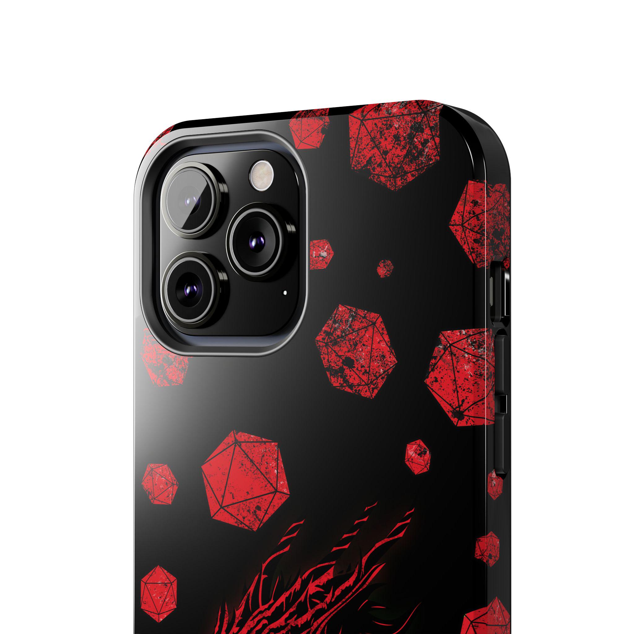 Dnd iPhone Tough Case: Dragon & Dice Pattern - Etsy
