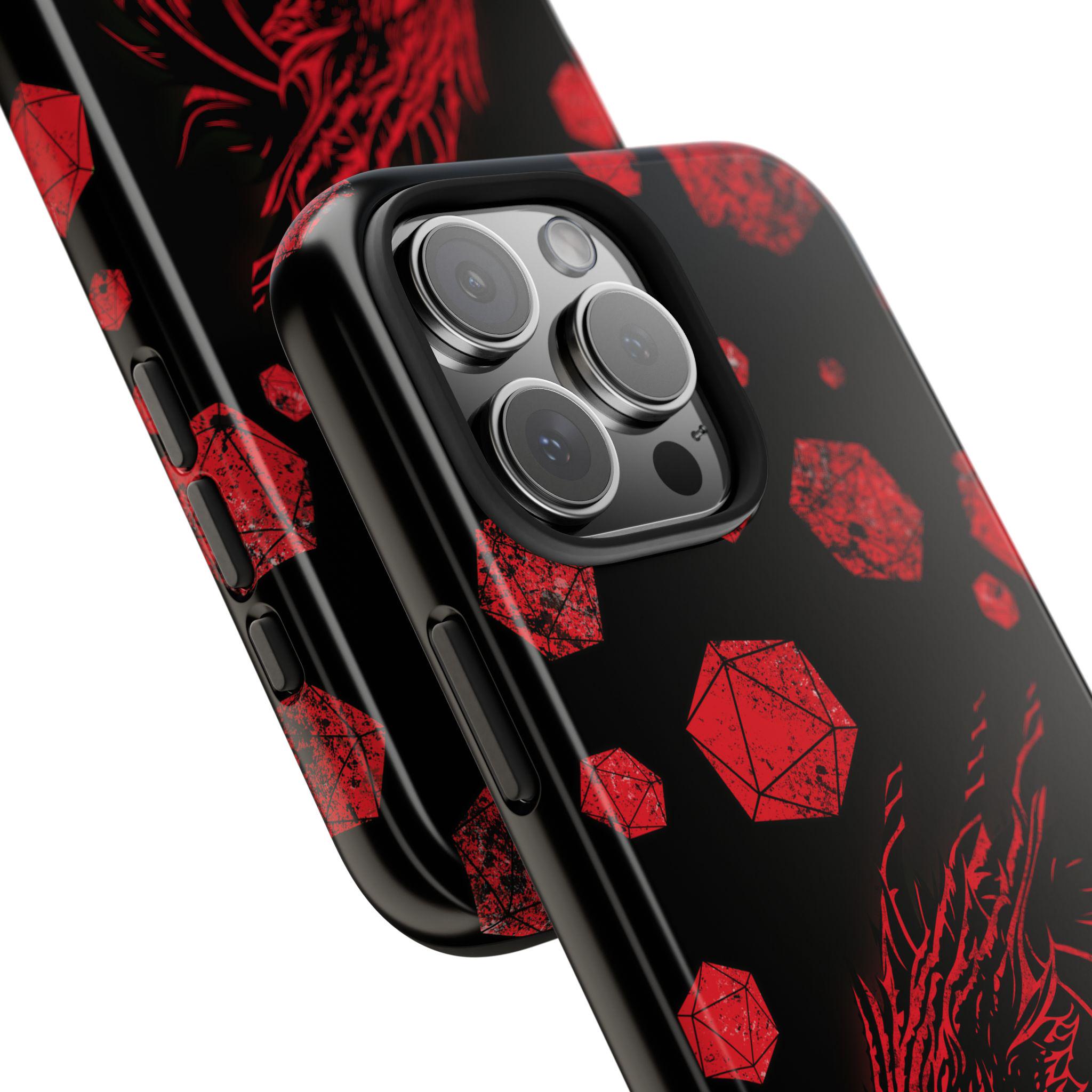Dnd iPhone Tough Case: Dragon & Dice Pattern - Etsy