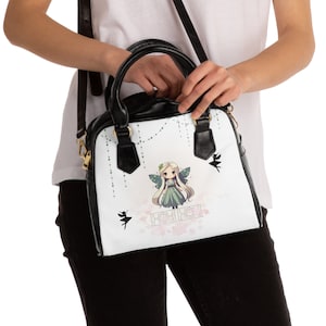 Bolso de hadas, bolso de hadas, bolso bandolera, bolso de hombro, bolso de cuero, bolso de hadas, bolso de hombro de hadas, bolso de cuero lindo, hada, fairycore