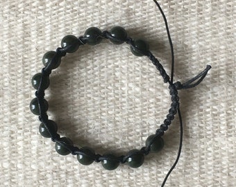 BODi bracelet, shamballa, nephrite