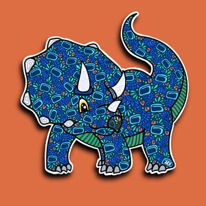 Styracosaurus sticker