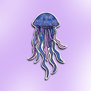 Jellyfish sticker