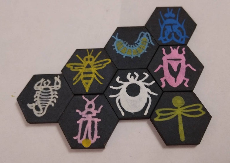 Hive Venom Handcrafted Game Pieces image 5
