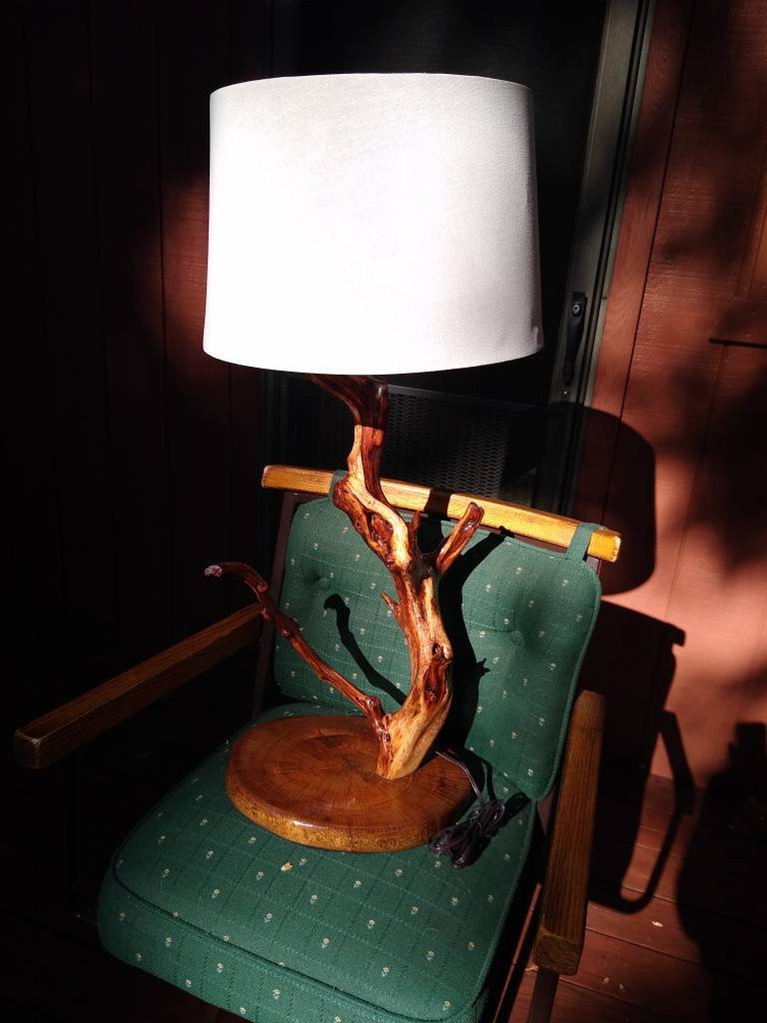 Manzanita Table Lamp Etsy
