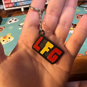 Deadpool & Wolverine LFG Keychain