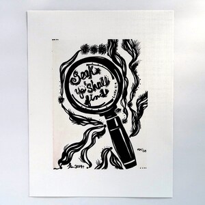 Seek and Ye Shall Find Print