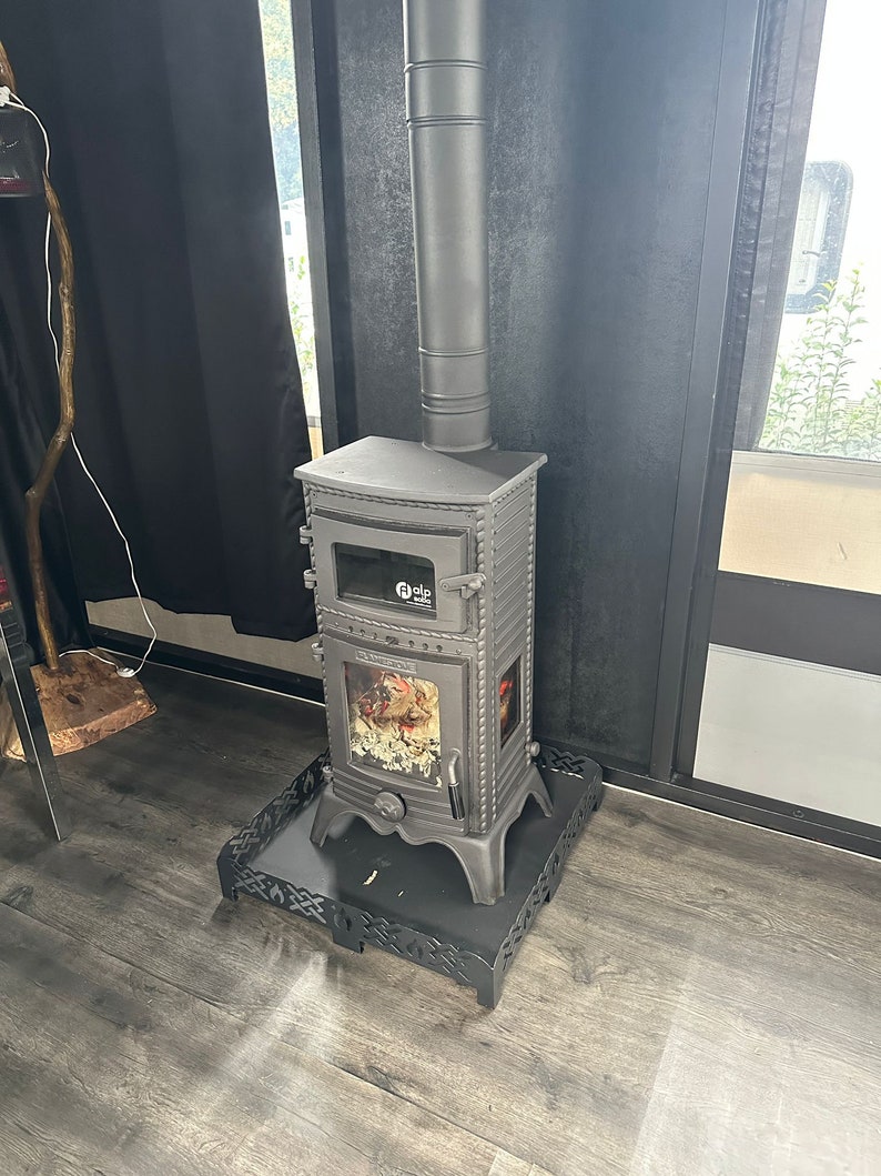 Cast Iron Wood Stove With Oven, Wood Cook Stov, for Tiny House, Cabin