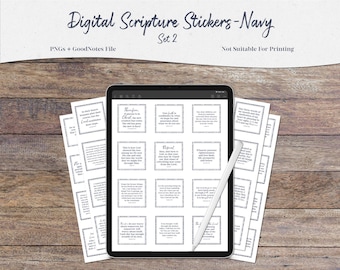 Cyfrowe naklejki z wersetami biblijnymi, naklejki z wersetami biblijnymi, cyfrowe naklejki z wiarą, naklejki na iPada, cyfrowe naklejki chrześcijańskie w formacie PNG, naklejki chrześcijańskie