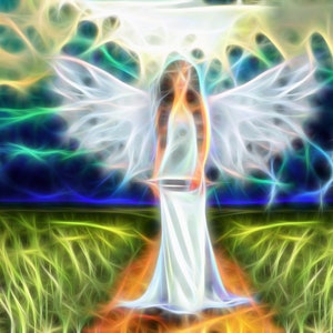 Angel Messages Divination Psychic Reading a Guiding Light for Spiritual Awakening