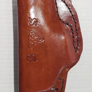 Back carry holster