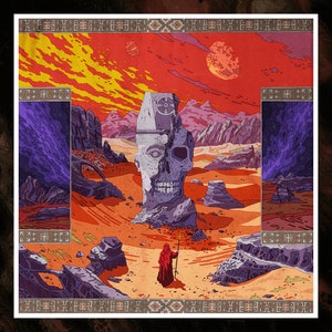Porte-clé (oeuvre d'art hommage) - oeuvre d'art originale en métal Doom