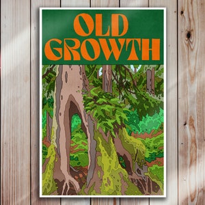 Old Growth - Original art print