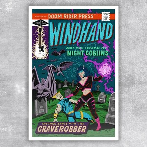 Windhand - Music art poster