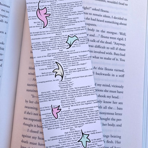 Heartstopper Bookmark Netflix Series Alice Oseman Etsy