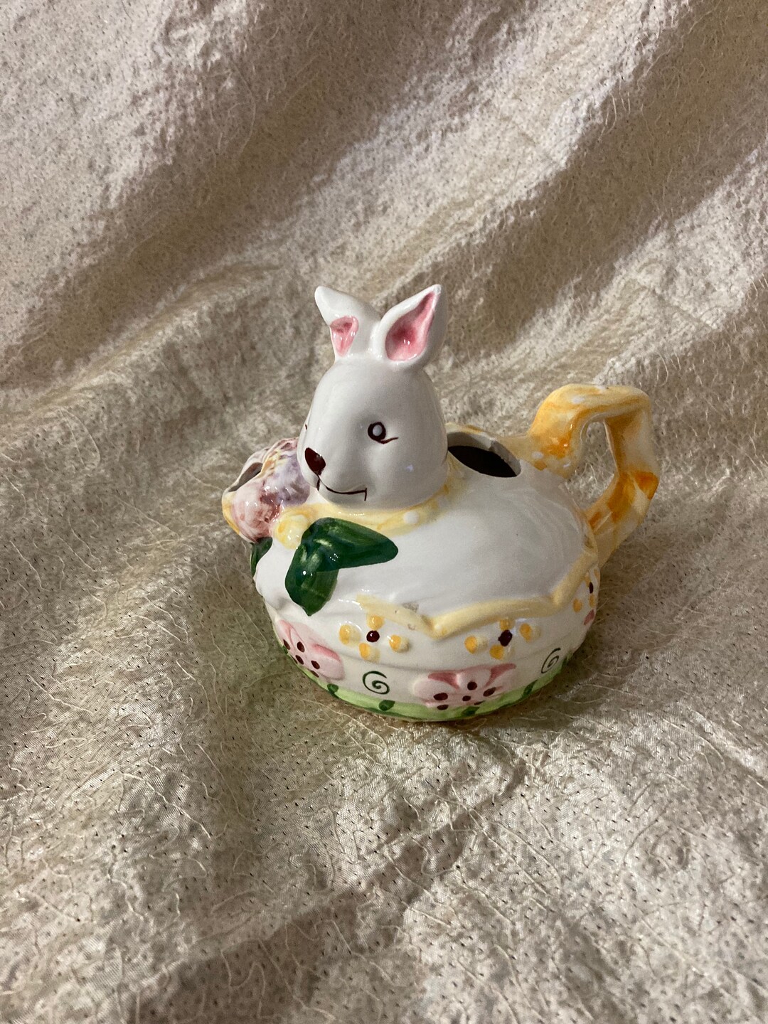 Bunny Creamer Pitcher - Etsy