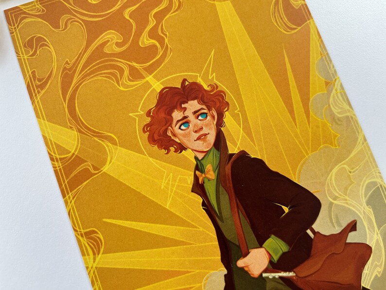 Six of Crows A5 Art Print of Wylan Van Eck the Merchling - Etsy