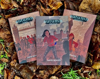 Autumn Dawn, Autumn Inferno, and Autumn: Exodus - three book paperback bundle personally signed by the author