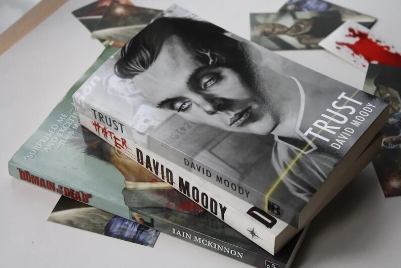 Trust by David Moody first edition paperback, signed by the author image 3