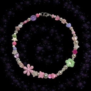 Things Necklace | Beaded Necklace | Chunky Necklace | Fairycore Necklace | Y2k Necklace
