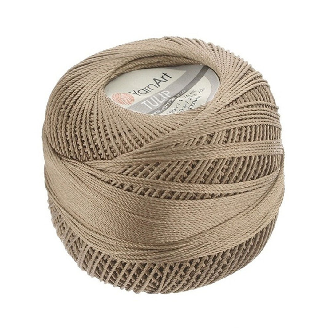 Yarn Art Tulip Lace Silky Thread Shiny Variegated Microfiber Embroidery