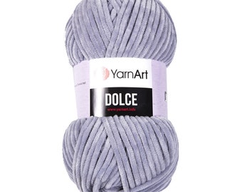 Yarn Art Dolce Chenille Garn Baby Soft für Amigurumi, Decke häkeln