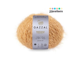 Gazzal Teddy Yarn 50g 150m