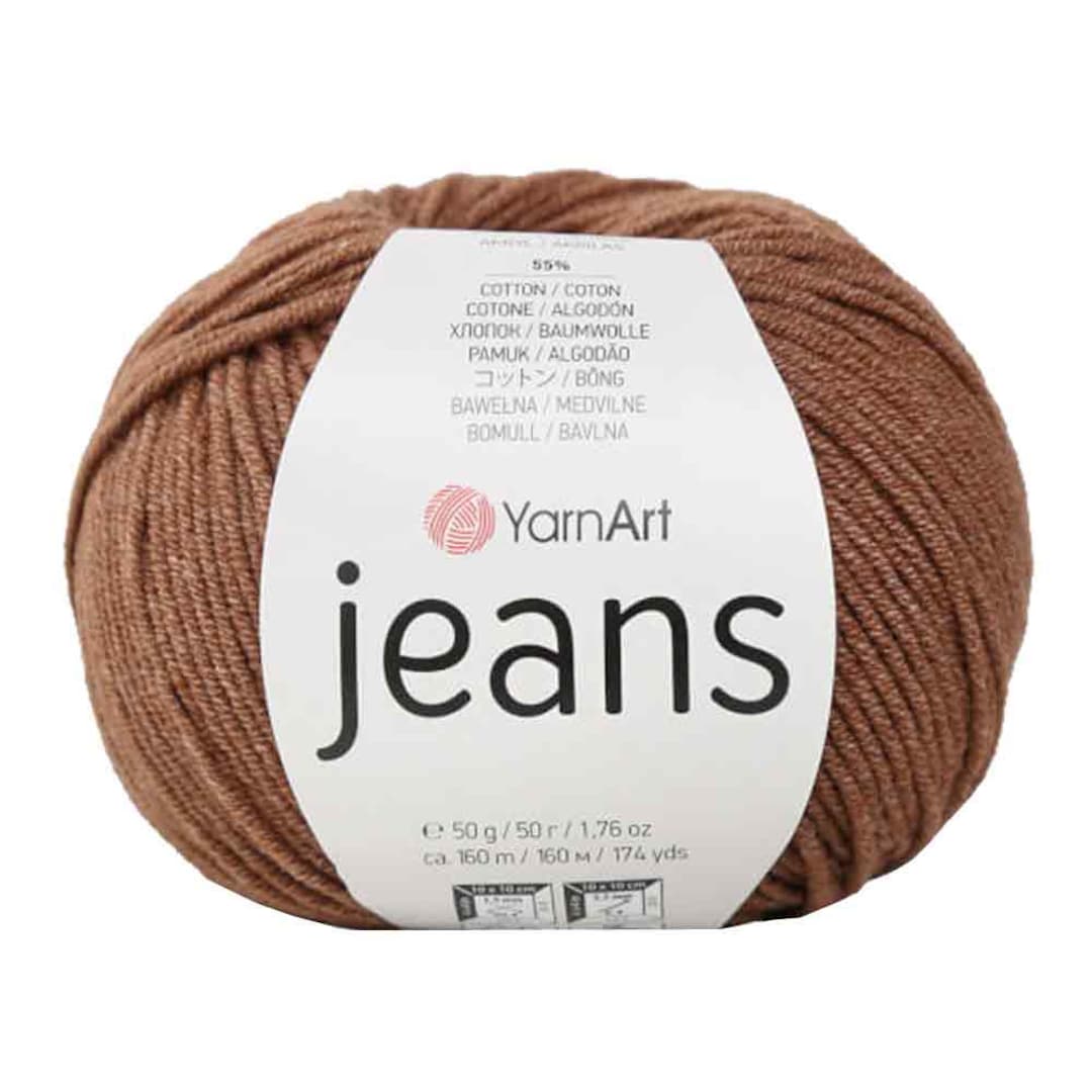 Yarn Art Jeans Cotton Yarn Amigurumi Baby 50g 160m 1.76oz 174yards Etsy
