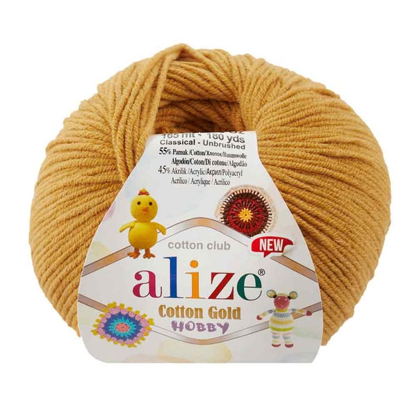 Alize Cotton Gold Hobby New Yarn 50g 165m