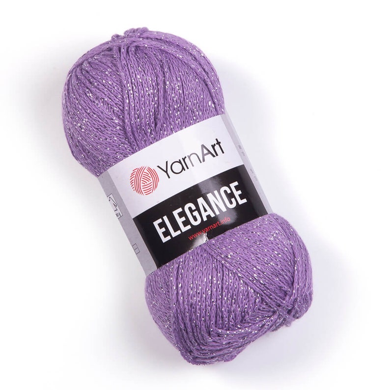 Yarnart Elegance Yarn Glitter Metallic Sparkle Shiny Lurex Etsy