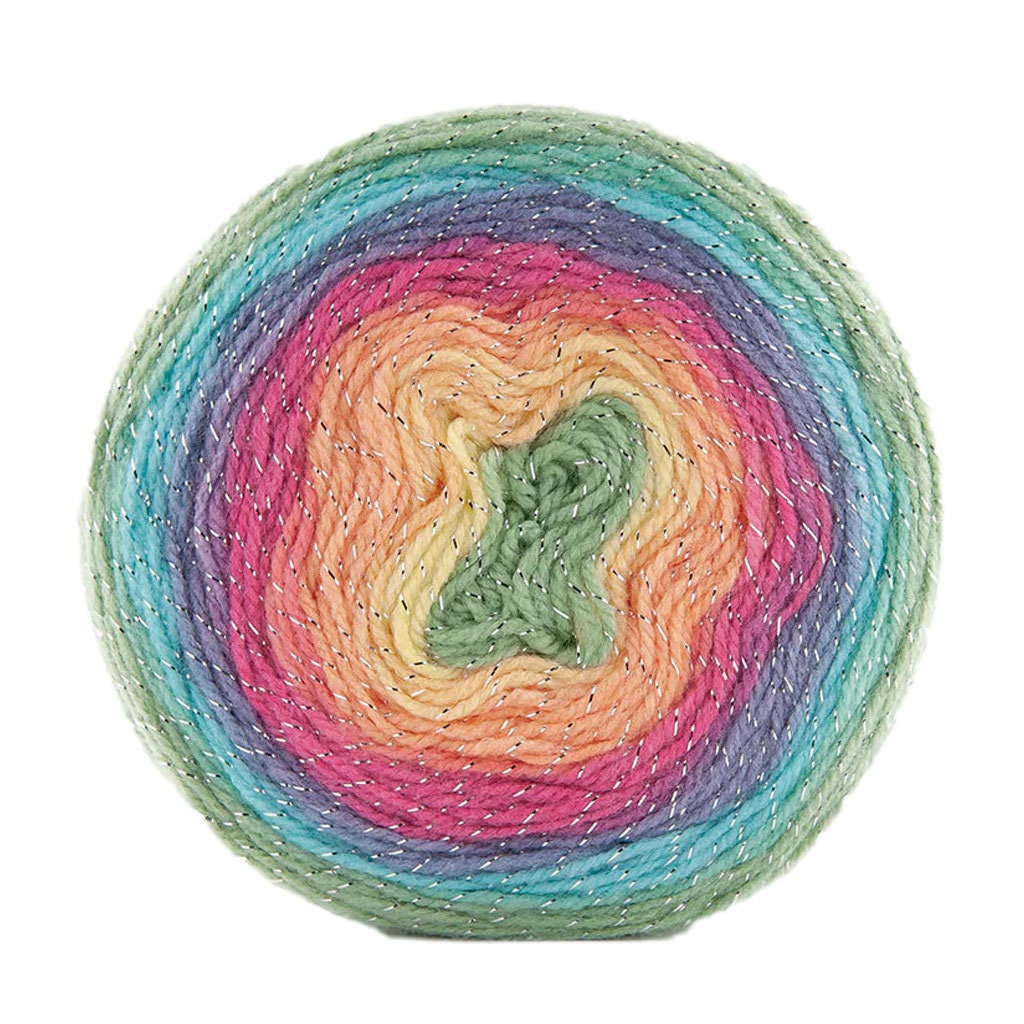 Yarn ALIZE PUFFY COLOR Yarn, Gradient Baby Rainbow Blanket Yarn