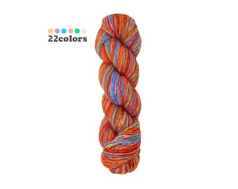 Gazzal Happy Feet Superwash Merino Sock Yarn: Hand-Dyed, 100g, 330m