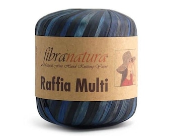 Fibra Natura Raffia Multicolor 40g 90m