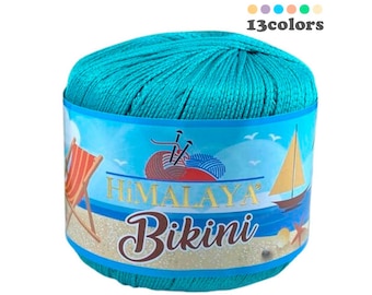 Himalaya Bikini Best Yarn DK Swimsuit, Fast Dry, Blouse, Pareo, Lingerie 50g 165m