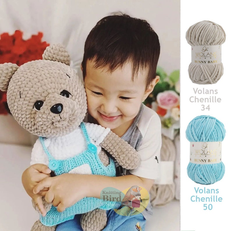Healthy and soft velvet amigurumi toys for babies.