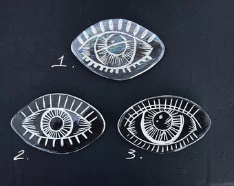 Wide Eye Ceramic Wall Art