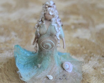 Ocean Goddess ** Mother Earth Goddess ** Large altar doll ** Spirit doll ** GAIA