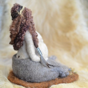 Mama Gaia Mother Earth Goddess Pagan doll birth altar Spirit doll Fertility doll Blessing way image 4