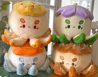Final stock — Japanese Food Oochi the Octopus Plushies | Takoyaki, Sushi, Wagashi & Omurice Plush (Not Restocking)