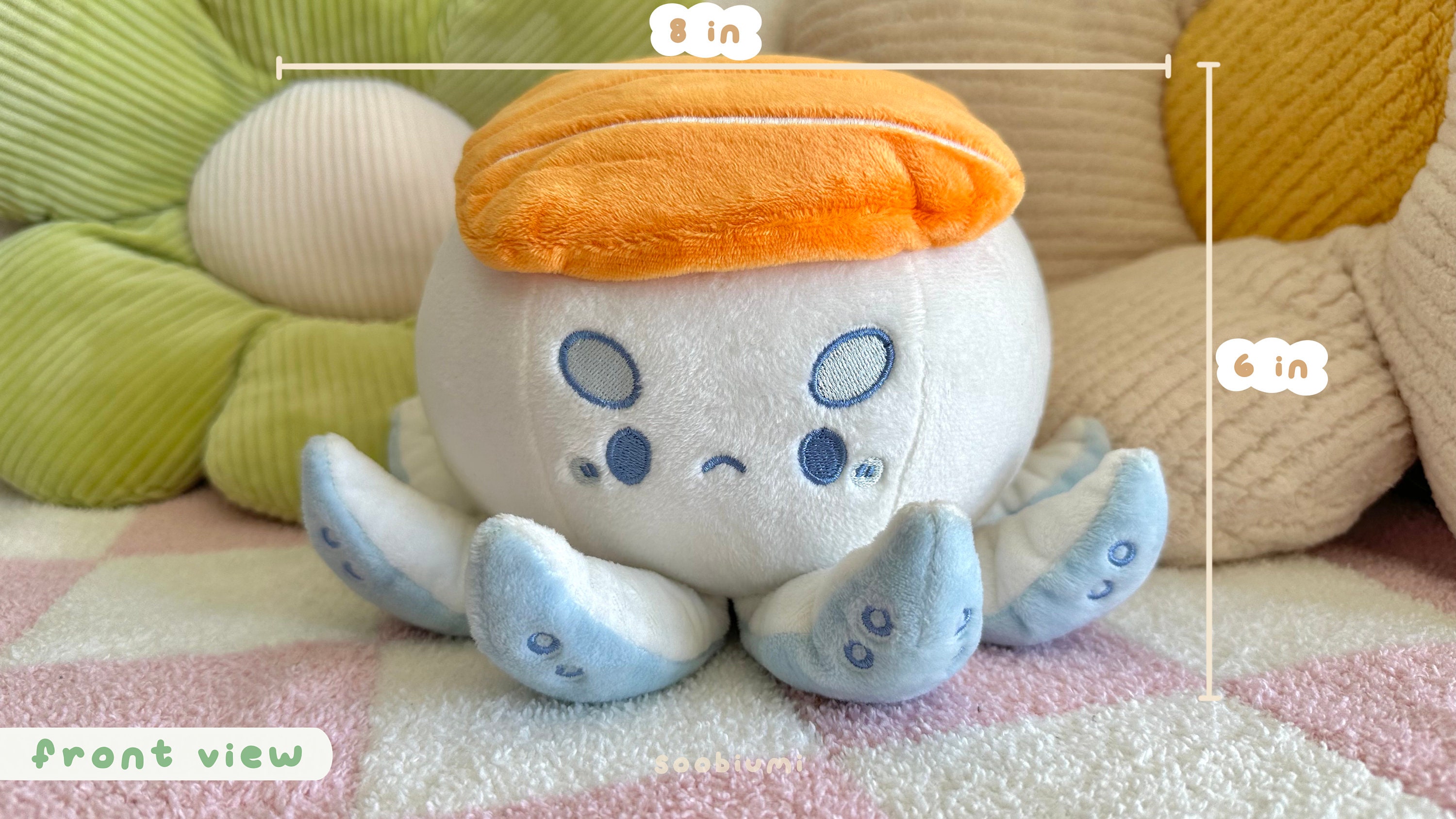 Japanese Food Oochi the Octopus Plushies | Takoyaki, Sushi, Wagashi ...