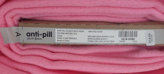 Joann Fabrics CLOSED – Premium Anti-Pill Fleece Fabric Bulk Lot (Pink) High weight!!