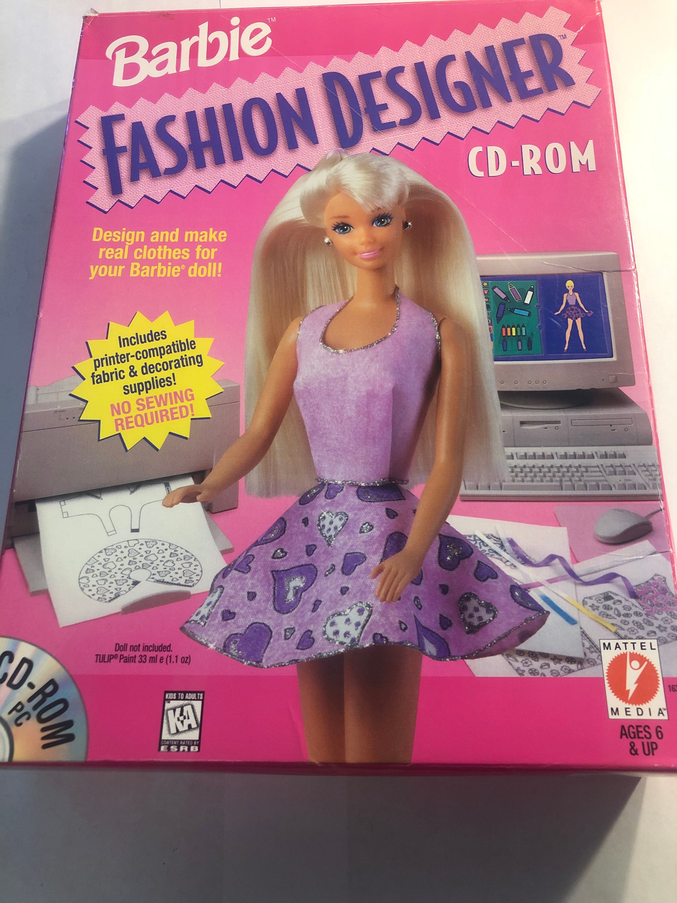 Barbie Be a Fashion Designer : : Toys & Games