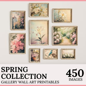 Rustic Spring Floral Prints: Mega Bundle (Digital Download)