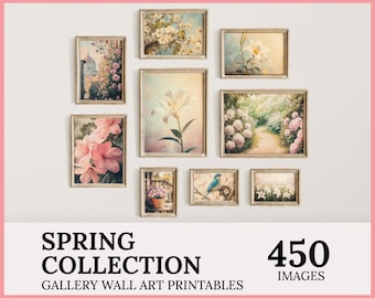 Rustic Spring Floral Prints: Mega Bundle (Digital Download)