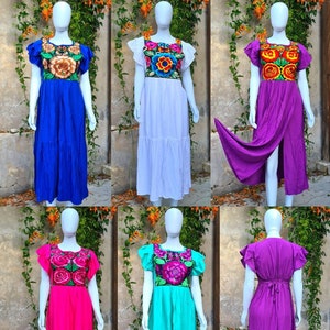 Vestidos de novia bordados oaxaqueños online