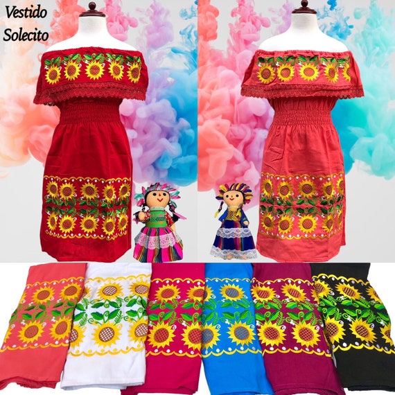 Mexican peasant cheap dress