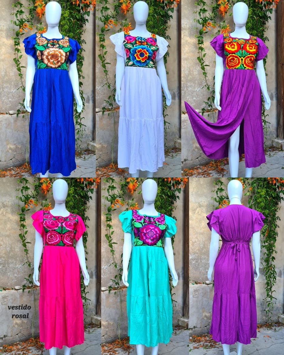 Vestido oaxaqueño sales